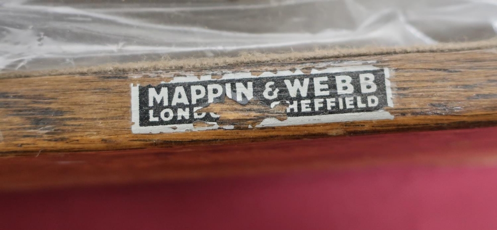 Oak canteen of Mappin & Webb cutlery, approx 72pcs - Image 2 of 2