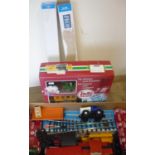 LGB Indoor and Outdoor large scale boxed train set with sound, with transformer, and a large qty. of