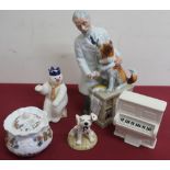 Royal Doulton: Thanks Doc, Pianist Snowman & Piano, 101 Dalmations Penny and Brambly Hedge Autumn (