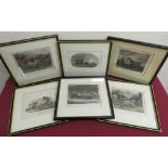 Collection of 19th C and later steel engravings and other prints of coaching and racing interest