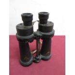 Pair of Barr and Stroud 7xCF-41 military binoculars, stamped A.P.1SCOA serial no. 39015 with stamped