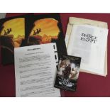 Prince Of Egypt film production book, with colour captions, two booklets, other stills, photos and
