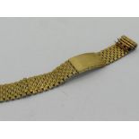 Zenith 18mm Gold plated bracelet