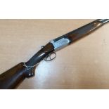 Contento 12B over and under shotgun, with 27 3/4 inch barrels, 14 1/4 inch stock, serial no.