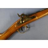 Modern 8 ball zoli black powder muzzle loading percussion cap gun with 32 inch barrel with brass