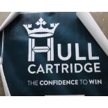 Two Hull Cartridge advertising banners