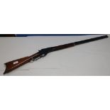 Marlin 320-40 of New Haven USA rifle with 27 1/4 inch octagonal barrel, marked with patent dates