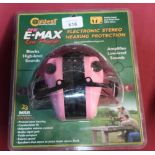 As new ex shop stock Cladwell electronic ear defenders in pink