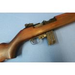 Erma E M122 .22 self loading rifle with detachable magazine, serial no. 41760 (section one
