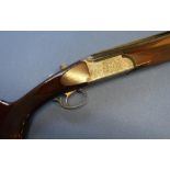 Medallist 12B over and under ejector shotgun with 28 inch barrels, with raised top vented rib and