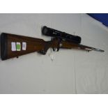 Ruger & Co. 22/250 M77 MKII bolt action rifle, fitted with scope, serial no. 780-45898 (section 1
