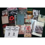 Box containing a quantity of various mostly hardback military related books, mostly WWI related