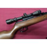 BSA Meteor mark 6 .177 break barrel air rifle with Gamo 3x9x40 scope