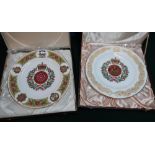 Three boxed Mulberry Hall of York limited edition regimental commemorative plates for the Gloucester