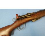 Schmidt Ruben Swiss 7.5mm service rifle, with detachable boxed magazine, serial no. 479511 (