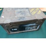 Tin ammunition/ storage box