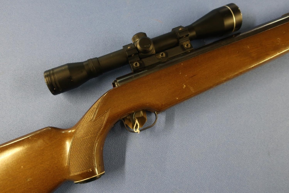 .177 feinwerkbau sport 124 break action air rifle with webley and scott 4x40 scope