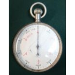 Military issue stop watch, the back with broad arrow mark PATT.6, serial number 17440