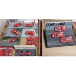 Four Art Model Special small scale Ferrari diorama, similar Best diorama, four small scale model