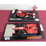 Hot Wheels 1:18 scale model Ferrari's Michael Schumacher 7 times world champion Ltd.ed 00635/not