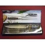 Boxed as new Sabatier two piece carving set