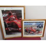 Juan Carlos Ferrigno "Michael Schumacher - Ferrari World Champion" and "Michael Schumacher Suzuka