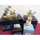 Border Fine Art and Studio Beatrix Potter figures: The tale of Mrs Tiggywinkle Ltd.ed 1020/11250, We