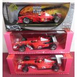 Hot Wheels 1:18 scale model Ferrari's Michael Schumacher collection King of Rain limited edition