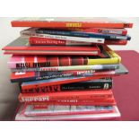 Books relating to Ferrari sports F1 cars, history, etc