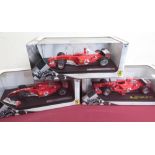 Hot Wheels 1:18 scale model Ferrari's world champion F2004 limited edition of 300, F2004 and