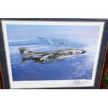 Framed and mounted Ltd Edition print "Phantom Patrol" by Phillip West, Signed by the Artist, No. 8/