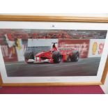 Gerald Coulson "Red October" limited edition colour print no. 154/650, signed by artist with COA