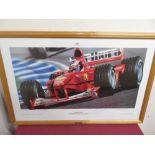 Keith Murray "Fly Schumi Fly - World Champion 2000" limited edition colour print no. 126/450, signed