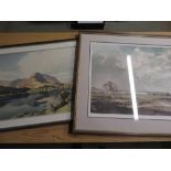 Rowland Hill; Landscape, Ltd.ed print no. 188/480, signed (85.5cm x 69cm) and a Lake District