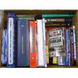 Box containing a quantity of aircraft and RAF related books mostly hardback including great