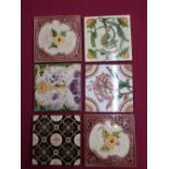 Collection of various assorted Victorian and later ceramic tiles, marks including WECL etc