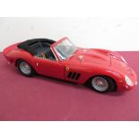 Revel 1:12 scale diecast model of a Ferrari 50GTO c.1960/3 with presentation plaque
