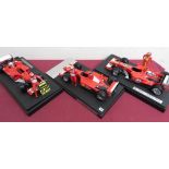 Hot Wheels 1:18 scale model Ferrari's: Simply The Best, 52 GP Wins no. 11693/15001 and two 48F1, all