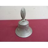 RAF Benevolent Fund bell, cast from German aircraft destroyed over Britain 1939-1945, H15cm