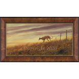 Sunset Lurcher - Original