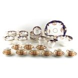 Property of a lady - a set of nine Paragon Star China coffee cans & saucers; together with a 19th
