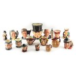 Sold on behalf of St Mary's Church, Ferndown - a collection of sixteen Royal Doulton character