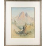 Property of a lady - Eveleen Buckton (exh.1900-1940) - LANDSCAPE - watercolour, 12.7 by 9.7ins. (