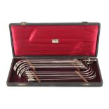 Property of a lady - medical interest - an early 20th century medical instrument set, by