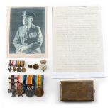 Property of a gentleman - the Military Cross with bar group of four First World War medals awarded