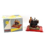 Property of a gentleman - a Mamod S.E.2 Stationary Steam Engine, a working model, in original box.