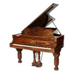 Property of a deceased estate - an early Steinway rosewood cased concert grand piano, serial