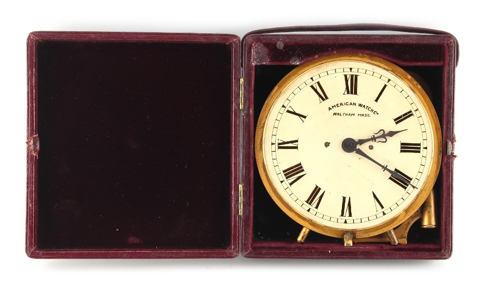 Property of a gentleman - an unusual late 19th / early 20th century American Waltham Watch Co. night