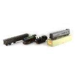 A private collection of model railway rolling stock - an O-gauge 4-6-0 locomotive; together with