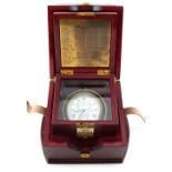 Property of a deceased estate - a modern marine chronometer by Joseph Sewill, Liverpool, number